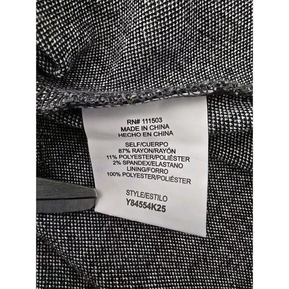 Luxology Plaid Puff Sleeve Drop Waist Houndstooth Preppy School Girl Dress S - Picture 9 of 10